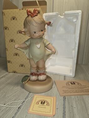Vtg 1987 Enesco Memories of Yesterday Mommy I Teared It Figurine Lucie Attwell